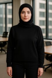 TWINS Sırtı gömlek detay sweatshirt - Görsel 3