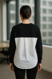 TWINS Sırtı gömlek detay sweatshirt - Görsel 4