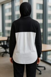 TWINS Sırtı gömlek detay sweatshirt - Görsel 5