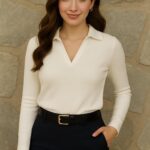 TWINS Gömlek Yaka Bluz