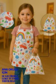 TWINS Su geçirmez leke tutmaz çocuk boyama önlüğü