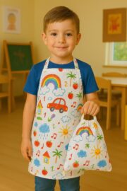 TWINS Su geçirmez leke tutmaz çocuk boyama önlüğü - Görsel 3