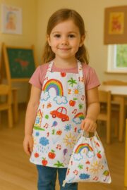 TWINS Su geçirmez leke tutmaz çocuk boyama önlüğü - Görsel 4